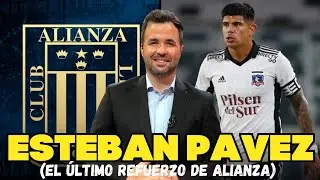 CONOCE A ESTEBAN PAVEZ: EL QUE SERÍA EL ÚLTIMO REFUERZO EXTRANJERO DE ALIANZA LIMA.