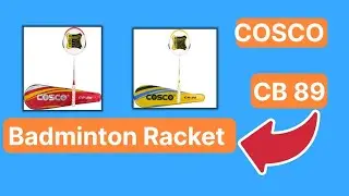 Cosco Badminton Racket CB 89 Unboxing (Vlog-400) | @rpsportslucknow  #cosco #badminton  #racket