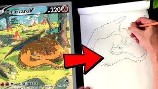 3 Minute Pokemon Card - Charizard V Alt Art Promo