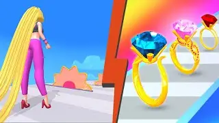 #video Hair challenge 🆚 Gem stack new update washington DC youtube @LilGamersCartoons