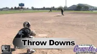 2016 Elena Topete Catcher Softball Skills Video