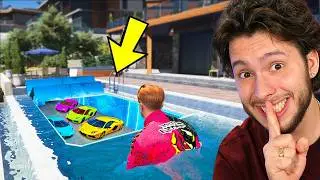 Construí uma Passagem SECRETA na MINHA CASA!! (GTA 5)