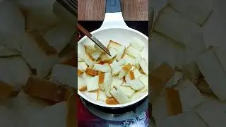 5-minutes Caremal Toasted Bread Bites #shorts#bread#food#explore#foryou#trendingvideo#easyrecipe