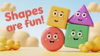 Shapes Song for Kids  Learn Circle, Square, Triangle & More!