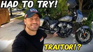 Я сменил свой Harley на Indian (на один день)