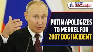 What Putin Did With Merkel During Dog Incident in 2007 Meeting? Now, He Apologizes
