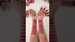 Timeless Matte Hand Swatches : Ultimate Shade Guide! #lipstickswatch #timelessmatte #liquidlipstick