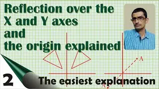 Reflection over the X and Y axes and the origin explained  Part 2