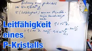 Leitf&auml;higkeit eines P Kanales im Halbleiter berechnen
