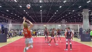 7/1/22: AAU BJNC 18 Open Semi-Final: OCVC v Arizona Fear Set 1