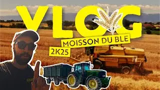 Vlog moisson de bl&eacute; avec une machine de l&eacute;gende : NH Clayson 8080 en 2025 🔥