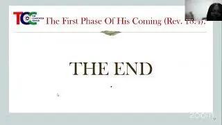 03/12/2025 || BIBLE STUDY || ESSENTIALS OF THE CHRISTIAN FAITH || EP- 18 THE SECOND COMING OF CHRIST