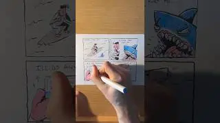 Making A Comic… #art #timelapse #comic