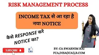 What is RISK MANAGEMENT PROCESSING in Income Tax ?