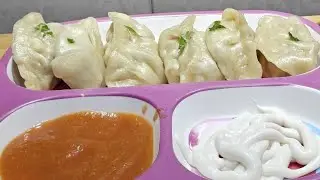 Street style chicken momos ghar per kaise bnaye?saf suthre tareekey se bnaye tasty momos/dumpling