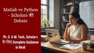 Matlab vs Python &ndash; Scholars की Debate #drkapilgovil #research #matlab #python #phd #phdlife