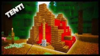 Minecraft - How To Make A Tent
