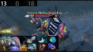 Nisha - Tinker | OG vs Team Secret  (game 2) Playoff| The International 2021