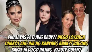Diego Loyzaga tinakot ang ina ng kanyang anak?! Bagong GF ni Diego datinv beauty queen ng Davao?