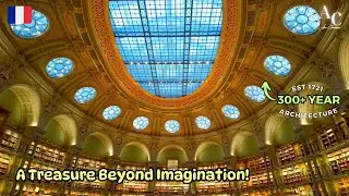 Inside the World's Most Magnificent Library-Museum, BnF Richelieu Paris | Paris Best Places to Visit