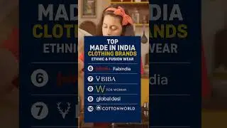 🇮🇳 Top Made in India Clothing Brands You Should Know! 👕✨ #VocalForLocal