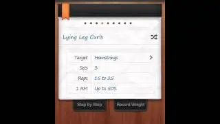 GP Shuffle (Gym Workout App) Preview