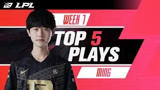 LPL Top 5 Plays | Ming, the Storm Bringer! | 2021 Spring Split Week 7