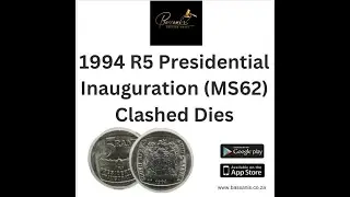 1994 R5 Presidential Inauguration (MS62) Clashed Dies