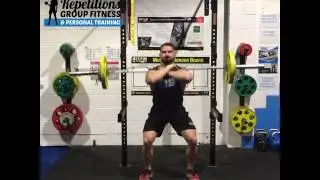Front Squats - Crossed Arm Grip