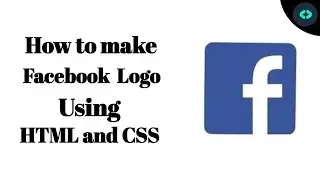 How to make Facebook logo using HTML and CSS🔥🔥