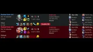 ULLEHZX VS Haderrq | Tryndamere Vs Qiyana | EUW Grandmaster | 13.6