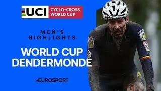 DOMINANT WIN IN THE MUD! 😅 | 2025 UCI Cyclocross World Cup Dendermonde Men's Highlights