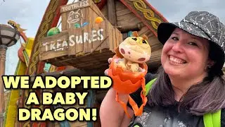 You Can Adopt A Baby Dragon At Epic Universe! | How To Train Your Dragon: Isle Of Berk