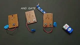 LOGIC GATES WORKING MODEL USING DIODE AND TRANSISTOR | ROOT CYBORG