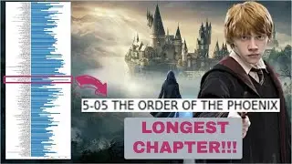 nlp with harry potter 3 - chapters comparison