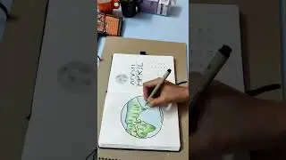 April Bullet Journal Theme 2022 | Plan with me | Earth day Theme