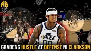 Ang TINDI ng HUSTLE at DEPENSA ni JORDAN CLARKSON sa Game 3 kahit talo sa Clippers