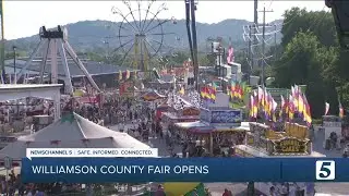 Williamson County Fair opens with rides, entertainment and new parking plan