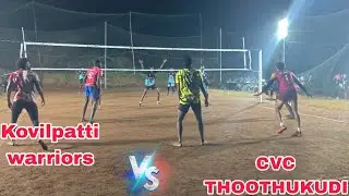 Kovilpatti warriors 🆚CVC THOOTHUKUDI ❗TENKASI 15K MATCH