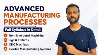 Advanced Manufacturing Processes Syllabus | WBSCTE | Full Chapter Overview