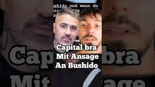 Capital Bra sends a clear message to Bushido
