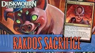 Первым делом - РАКДОС ! MTG Arena Rakdos Sacrifice Duskmourn Standard DECK GUIDE