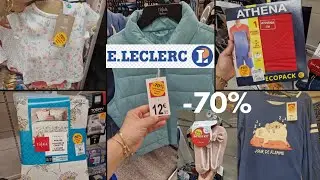 SOLDES: -70% CHEZ LECLERC!!! 😱, vêtements enfants et adultes: pyjamas a 3€50, pulls, doudounes a 5€