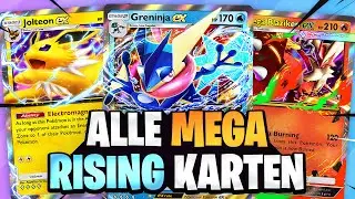 QUAJUTSU EX?! 😲 Alle neuen Mega Rising LEAKS in Pokemon TCG Pocket!