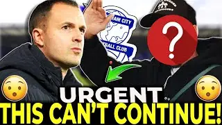 🚨 CRITICAL MOMENT DEMANDS A QUICK RESPONSE FROM BIRMINGHAM! BIRMINGHAM CITY FC LATEST NEWS!