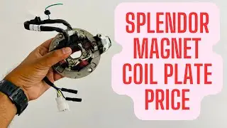 Hero Splendor Old Magnet Coil Plat Problem With Price Of New One #herosplendor #splendor