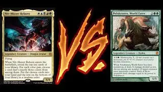 EDH Commander Challenge #102 Niv-Mizzet Reborn Vs Polukranos, World Eater