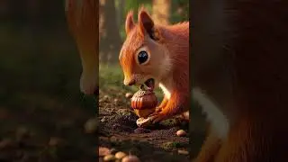 I&rsquo;m a Little Squirrel Song #kidssongs #cartoon #kidsvideo #squirrel #rhymes #animals #squirrelsong
