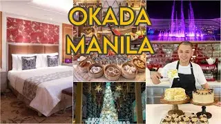 Okada Manila+Laguna Side Trip Vlog(December,2024)Medley Buffet,Hokada Christmas Village,Chef RV Cafe