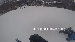 Crystal Mountain Michigan Spring Skiing Edit